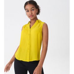 Bluzka z konierzykiem - Zielony. Bluzki damskie House. Za 45.99 zł.