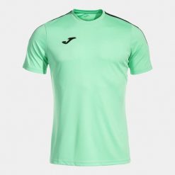 Koszulka Joma Olimpiada. Zielone koszulki sportowe męskie Joma, l, bez wzorów, z materiału, bez kołnierzyka, bez ramiączek. Za 156.00 zł.