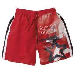 Beco kąpielówki męskie czerwone 2XL. Czarne kąpielówki męskie 47 Brand, m, bez wzorów, z meshu, do piłki nożnej. Za 292.99 zł.