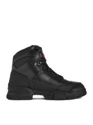 Hunter Trzewiki EO-BERLIN-02 MI08 Czarny. Czarne botki męskie Hunter, bez wzorów, ze skóry, bez zapięcia. Za 479.99 zł.