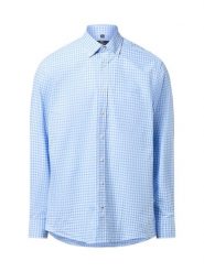 Nils Sundström koszula casual Mężczyźni Regular Fit Bawełna niebieski|biały, XL. Białe koszule męskie Nils Sundström, m, bez wzorów, z bawełny, casualowe, bez kołnierzyka, bez ramiączek. Za 159.95 zł.