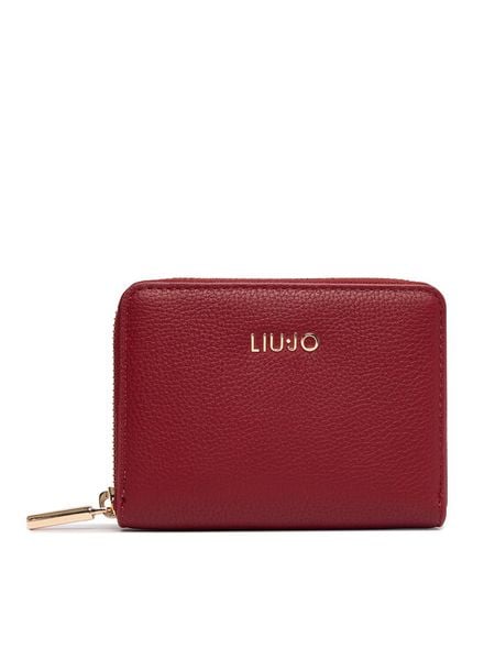Liu Jo Portfel AF6156 E1019 Bordowy. Czerwone portfele damskie Liu Jo, bez wzorów. Za 249.99 zł.