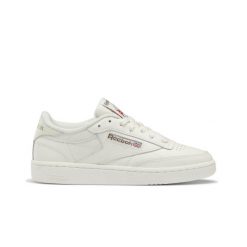 Trenerzy damscy Reebok Club C 85. Białe obuwie sportowe damskie Reebok, bez wzorów, z gumy, trekkingowe, Reebok Club. Za 319.00 zł.