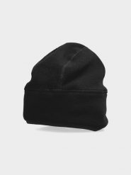 4F Czapka trekkingowa Primaloft® uniseks S/M. Czarne czapki i kapelusze damskie 4f, na zimę, bez wzorów, z dzianiny. Za 69.99 zł.