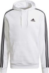 Adidas adidas Essentials Fleece 3-Stripes bluza 522 : Rozmiar - M. Bluzy męskie Adidas, m, bez wzorów, bez kaptura. Za 213.83 zł.