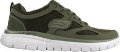 Skechers Buty męskie Skechers Burns Agoura 52635 OLV 41. Buty sportowe męskie Skechers, bez zapięcia. Za 268.91 zł.