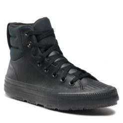 Trampki Converse. Czarne półbuty dziewczęce Converse, bez wzorów, retro, bez zapięcia. Za 239.99 zł.