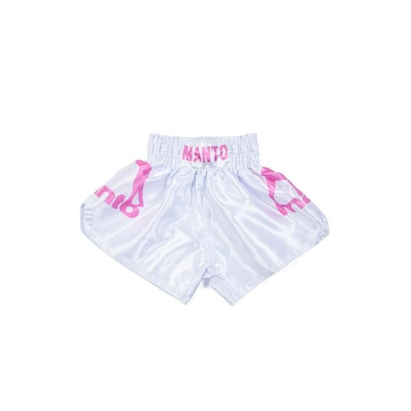 Spodeki do Muay Thai męskie Manto Dual. Białe krótkie spodenki sportowe męskie Manto, m, bez wzorów. Za 129.00 zł.