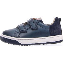 Skórzane sneakersy "Caleb" w kolorze granatowym. Trampki i tenisówki chłopięce marki Summershoes for Boys. W wyprzedaży za 205.95 zł.