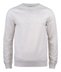 Clique Premium OC Roundneck męska bluza z bawełny organicznej. Szare bluzy męskie CLIQUE, m, bez wzorów, z bawełny, bez kaptura. Za 233.98 zł.