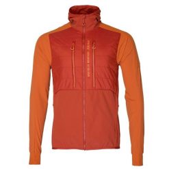 Kurtka narciarska z pełnym zamkiem Silvini Core. Czerwone kurtki snowboardowe męskie Silvini, bez wzorów, z materiału, bez kaptura, narciarskie. Za 760.00 zł.