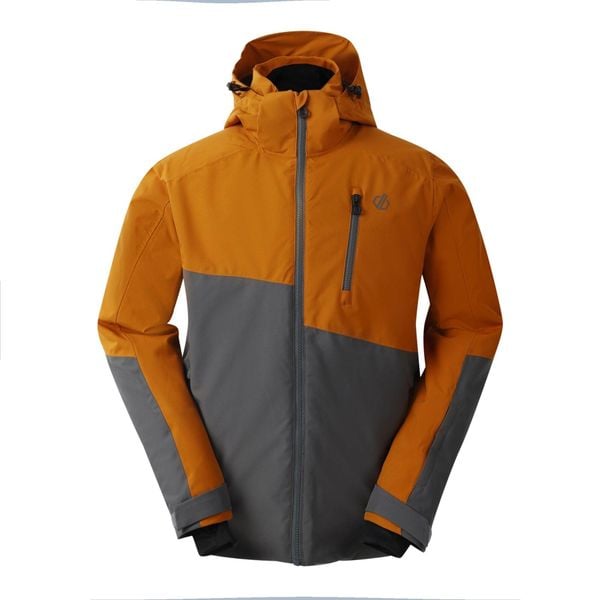 Kurtka narciarska Dare 2B Halfpipe III. Brązowe kurtki męskie Dare 2b, na zimę, l, bez wzorów, z materiału, bez kaptura. Za 299.99 zł.