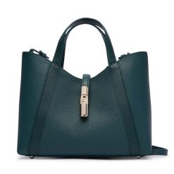 Torebka Furla. Zielone torebki do ręki damskie Furla, bez wzorów, klasyczne, bez dodatków. Za 1,304.00 zł.