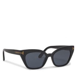 Okulary przeciwsłoneczne Tom Ford. Czarne okulary przeciwsłoneczne damskie Tom Ford. Za 839.99 zł.