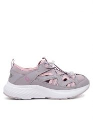 Leaf Sneakersy Vaxholm LVAXH201R Fioletowy. Fioletowe buty sportowe dziewczęce Leaf, bez wzorów, z materiału, bez zapięcia. Za 129.99 zł.