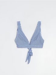 Góra od bikini braletka w paski - wielobarwny. Bikini damskie Sinsay, l, bez wzorów. Za 25.99 zł.