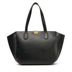 Torebka KARL LAGERFELD. Czarne torebki do ręki damskie KARL LAGERFELD, bez wzorów, bez dodatków. Za 1,299.00 zł.