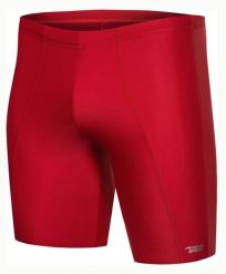Spodenki pływackie jammer męskie Aqua Speed Long. Niebieskie kąpielówki męskie Aqua-Speed, l, bez wzorów, z dzianiny, długie, na fitness i siłownię. Za 62.99 zł.