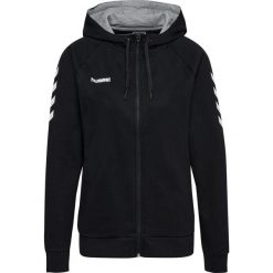 Bluza z kapturem do piłki ręcznej damska Hummel Go Cotton Zip Hoodie Woman. Czarne bluzy sportowe damskie Hummel, xl, bez wzorów, z kapturem, do piłki ręcznej. Za 190.00 zł.
