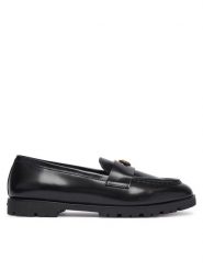 PINKO Lordsy Nora 07 SD0657P001 Czarny. Czarne mokasyny damskie Pinko, ze skóry. Za 1,479.00 zł.