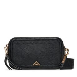 Torebka Aldo. Czarne listonoszki damskie Aldo, bez wzorów, bez dodatków. Za 169.99 zł.