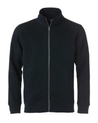 Clique Classic Cardigan bluza czarna z kieszeniami na zamek – black. Czarne bluzy męskie CLIQUE, m, bez wzorów, z bawełny, bez kaptura. Za 228.27 zł.