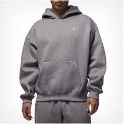 Bluza męska z kapturem Air Jordan Brooklyn Oversize Szara IB7235-091. Szare bluzy męskie Jordan, m, bez wzorów, z kapturem, do koszykówki. Za 412.85 zł.