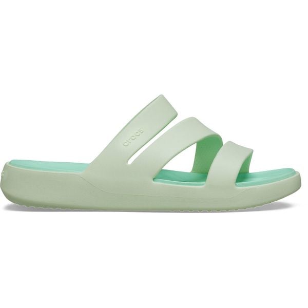 Klapki Dla Dorosłych Crocs Getaway Strappy Sandal. Zielone klapki męskie Crocs, z materiału. Za 159.99 zł.