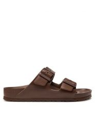 Birkenstock Klapki Arizona EVA 1027402 Brązowy. Brązowe klapki damskie Birkenstock, bez wzorów, z syntetyku, bez obcasa. Za 179.99 zł.