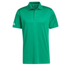 Polo adidas Performance Primegreen. Zielone koszulki polo męskie Adidas, m, bez wzorów, bez kołnierzyka, bez ramiączek, na golfa. W wyprzedaży za 128.80 zł.