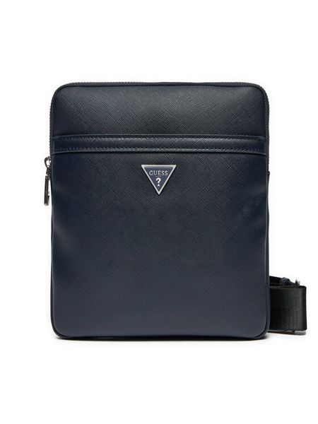 Guess Saszetka HMECSA P3123 Granatowy. Niebieskie saszetki męskie Guess, ze skóry. Za 219.99 zł.