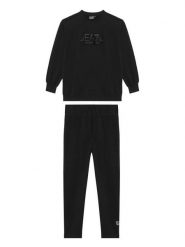 EA7 Emporio Armani Komplet bluza i legginsy 7G000279 AF13135 MC043 Czarny Regular Fit. Czarne bluzy dla dziewczynek EA7 Emporio Armani, bez wzorów, z bawełny. Za 679.99 zł.