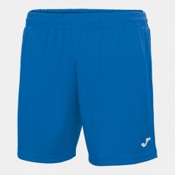 Spodenki do piłki nożnej męskie Treviso. Niebieskie krótkie spodenki sportowe męskie Joma, m, bez wzorów, z materiału, na fitness i siłownię. Za 114.50 zł.
