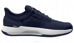 Buty tenisowe Wilson Intrigue Tour. Niebieskie obuwie sportowe damskie Wilson, bez wzorów, tenisowe. Za 440.30 zł.
