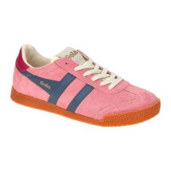Sneakersy damskie Gola Elan. Czerwone obuwie sportowe damskie Gola, bez wzorów, trekkingowe. Za 446.35 zł.