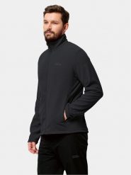 Jack Wolfskin Polar Taunus Fz 1711451 Czarny Regular Fit. Czarne bluzy męskie Jack Wolfskin, l, bez wzorów, z polaru, bez kaptura. Za 259.99 zł.