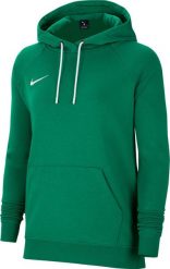 Nike Bluza damska Nike Park 20 Hoodie zielona CW6957 302. Zielone bluzy damskie Nike, bez wzorów, bez kaptura. Za 251.30 zł.