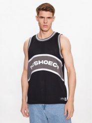 DC Tank top Pastime ADYKT03210 Czarny Regular Fit. Czarne koszulki sportowe męskie DC, l, bez wzorów, z syntetyku, bez kołnierzyka, bez ramiączek, do koszykówki. Za 179.99 zł.