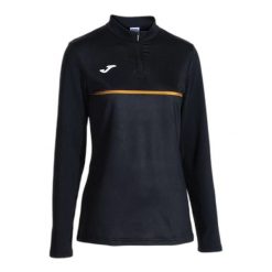 Kurtka dresowa pół-zamek dziewczynka Joma Record III. Czarne kurtki i płaszcze dla dziewczynek Joma, bez wzorów, z dresówki, bez kaptura. Za 129.99 zł.