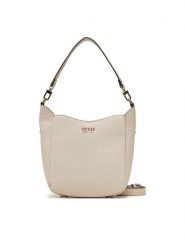 Guess Torebka HWPG96 48030 Beżowy. Brązowe torebki do ręki damskie Guess, z aplikacjami, ze skóry, bez dodatków. Za 359.99 zł.