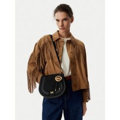 Torebka MICHAEL Michael Kors. Czarne listonoszki damskie MICHAEL Michael Kors, bez wzorów, bez dodatków. Za 1,329.00 zł.