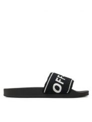 Off-White Klapki OMIC001S22MAT0031001 Czarny. Czarne klapki męskie OFF-WHITE, z materiału. Za 649.99 zł.