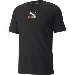 Koszulka treningowa męska Puma Brand Love Multiplacement. Koszulki sportowe męskie Puma, m, bez wzorów, bez kołnierzyka, bez ramiączek, na jogę i pilates. Za 271.55 zł.