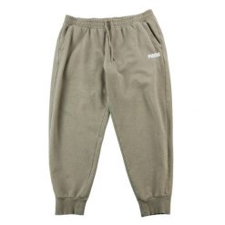 Second life - Spodnie dresowe męskie Puma - Jak nowy. Brązowe spodnie sportowe męskie Puma, l, bez wzorów, z dresówki, do biegania. Za 76.64 zł.