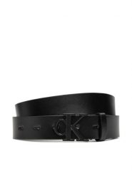 Calvin Klein Jeans Pasek Damski K60K613125 Czarny. Czarne paski damskie Calvin Klein Jeans, bez wzorów, z jeansu. Za 149.99 zł.
