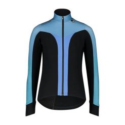 Damski jersey z długim rękawem Bioracer Vesper Tempest Thermal. Niebieskie koszulki sportowe damskie BIORACER, bez wzorów, z jersey, bez kołnierzyka, bez ramiączek, rowerowe. Za 586.00 zł.