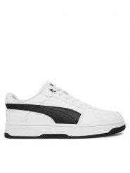 Puma Sneakersy Rebound Slam Lo Jr 408292 02 Biały. Białe buty sportowe dziewczęce Puma, bez wzorów, ze skóry, bez zapięcia. Za 229.99 zł.