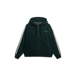 Bluza damska z kapturem Superdry Athletic Essentials. Zielone bluzy damskie Superdry., bez wzorów, z kapturem. Za 316.50 zł.