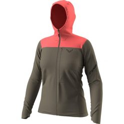 Kurtka wiatrówka softshell damska Dynafit Traverse. Brązowe kurtki sportowe damskie Dynafit, xl, bez wzorów, z materiału, bez kaptura. Za 618.75 zł.