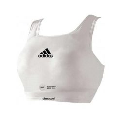 Biustonosz dla kobiet adidas WKF. Białe biustonosze Adidas, bez wzorów, z materiału. Za 247.15 zł.
